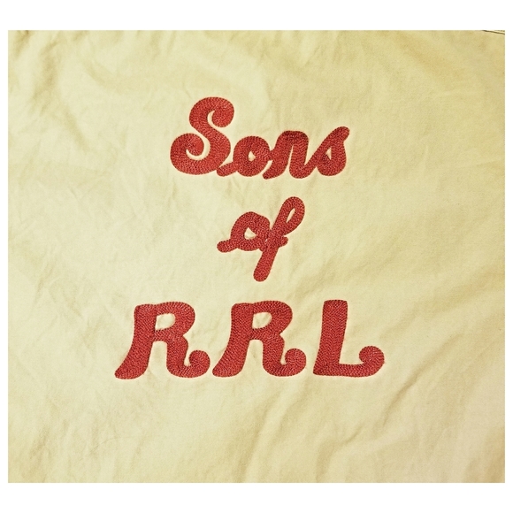 DOUBLE RL RALPH LAUREN RRL CHAINSTITCH EMBROIDERED SHIRT- MEN'S SIZE MEDIUM - Picture 3 of 10